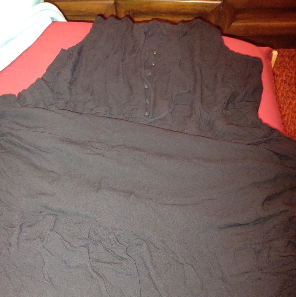 Black sun dress